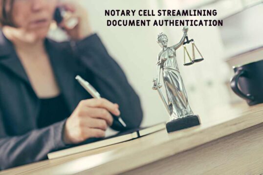 Notary Cell Streamlining Document Authentication