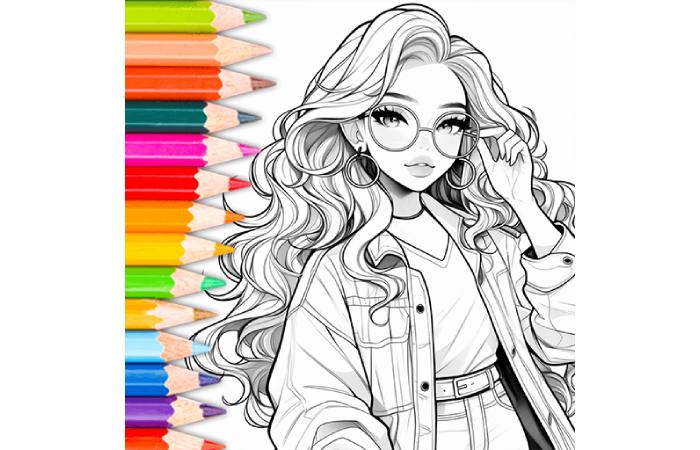 Girl:Aeawblozolc= Color Sheets