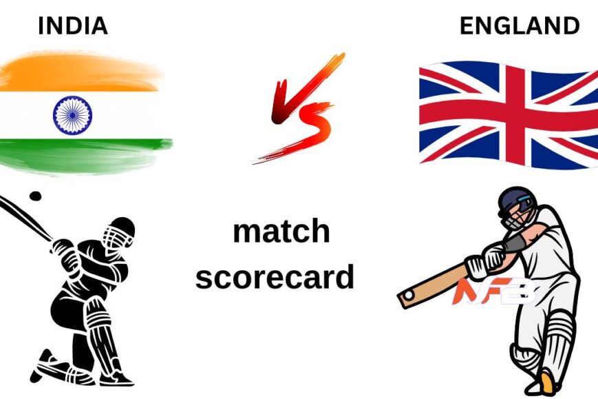 England Cricket Team Vs India National Cricket Team Match Scorecard